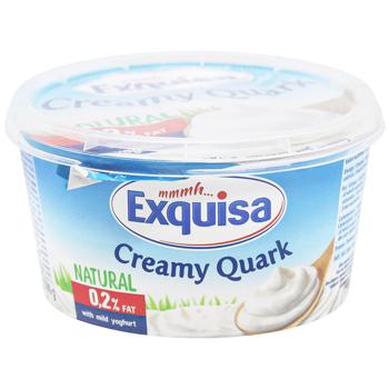 Exquisa Natural Curd Dessert 0.2% 500g
