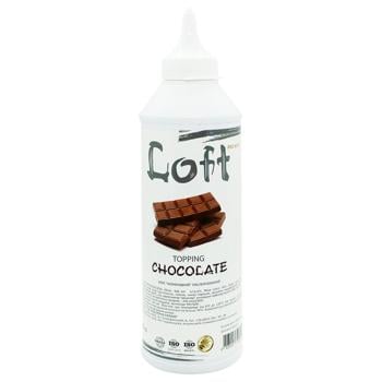 Топінг Loft Шоколад 600г - купити, ціни на Чудо Маркет - фото 1