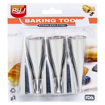 Pastry Cone for Baking 6pcs 8,5cm - buy, prices for COSMOS - photo 1