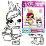 Картина по номерам Ideyka L.O.L. Surprise! Spring Bling Hops and Kittea 30х30см