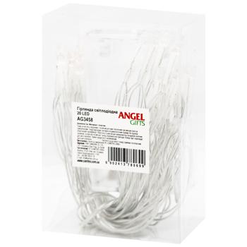 Гірлянда світлодіодна Angel Gifts 3м 20LED - купить, цены на МегаМаркет - фото 1
