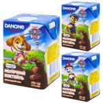 Коктейль молочный Danone Paw Patrol шоколадный вкус 2,5% 212г