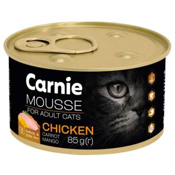 Корм влажный Carnie с курицей, манго, морковью и желе для кошек 85г - купить, цены на Grono - фото 1