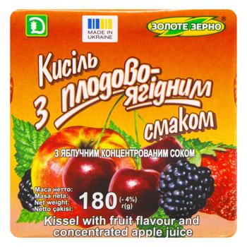 Zolote Zerno Fruit and Berry Kissel 180g - buy, prices for Ideal - photo 2