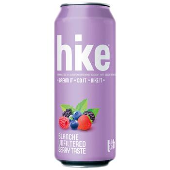 Пиво Hike Ягоди світле нефільтроване 5% 0,5л - купити, ціни на Торба - фото 1