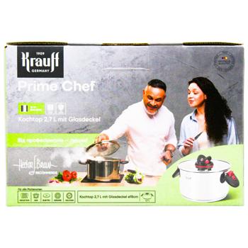 Каструля Krauff Prime Chef з кришкою 18см 2,7л - купити, ціни на - фото 4