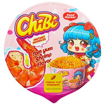 Лапша ChiBi со вкусом том ям с креветками 85г - купить, цены на КОСМОС - фото 3