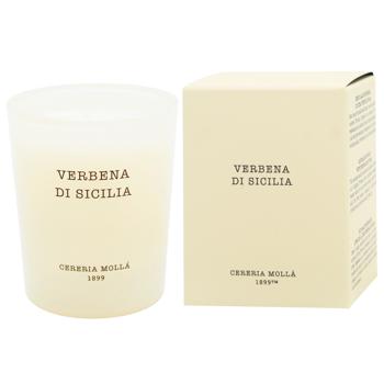 Аромасвеча Cereria Molla Verbena di Sicilia мини 70г - купить, цены на WINETIME - фото 1