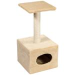 Priroda D1 Scratching Post with House 65x32x32cm Beige