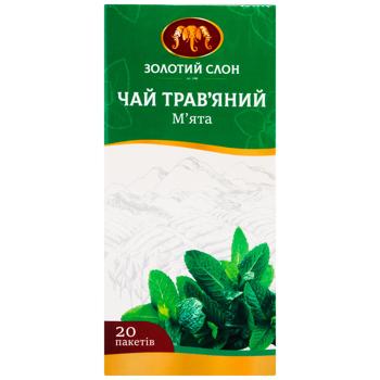 Zolotij Slon Mint Herbal Tea 1g*20pcs - buy, prices for Epicentr FOOD - photo 3