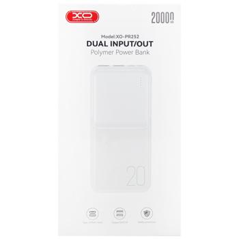 XO Power Bank РR252 Black 20000 mAh 2xUSB-A - buy, prices for Auchan - photo 2