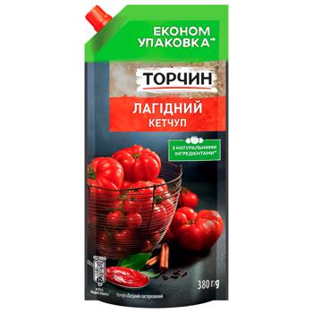 Кетчуп ТОРЧИН® Лагідний 380г - купити, ціни на Auchan - фото 1