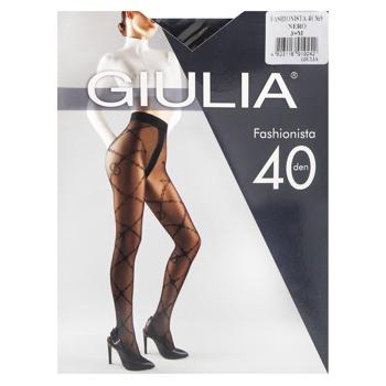 Колготи жіночі Giulia Fashionista 40 Den р.3 Nero