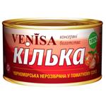 Килька Venisa чорноморская неразобранная в томатном соусе 240г