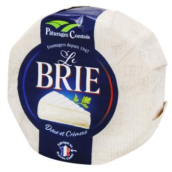 Paturages Comtois Brie Cheese 60% 130g - buy, prices for NOVUS - photo 1