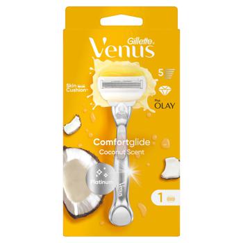 Бритва Gillette Venus&Olay Кокос з 1 змінною касетою - купити, ціни на - фото 3