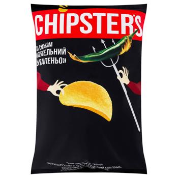 Чипсы Chipster's Адский халапеньо 100г - купить, цены на ULTRAMARKET - фото 1