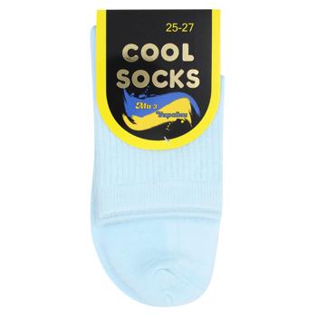 Носки Cool Socks унисекс р.25-27 голубой - купить, цены на NOVUS - фото 1