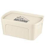 Ardesto Beige Storage Box with Lid 32*21.5*14cm
