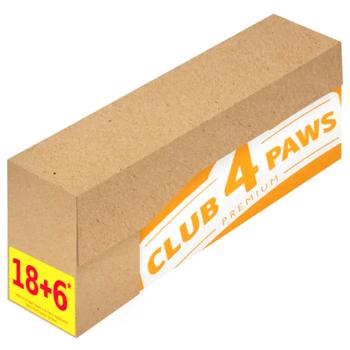 Корм влажный Club 4 Paws Premium с лососем для кошек 18+6шт х 85г - купить, цены на MasterZoo - фото 2