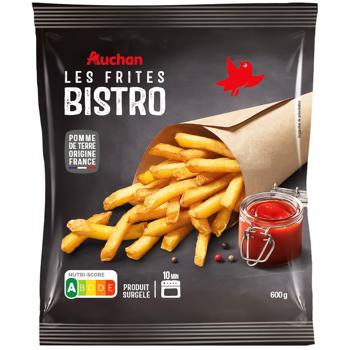 Auchan Bistro Frozen French Fries 600g