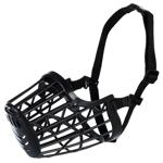Trixie Plastic Muzzle XS 15cm Black