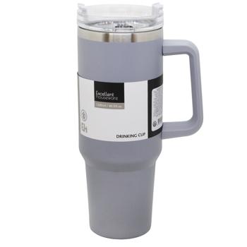 Excellent Houseware Thermos Cup with a Straw 1.2l - buy, prices for NOVUS - photo 5