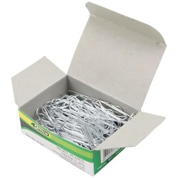 Скрепки 4Office никелированные 28мм 100шт - купить, цены на Auchan - фото 2