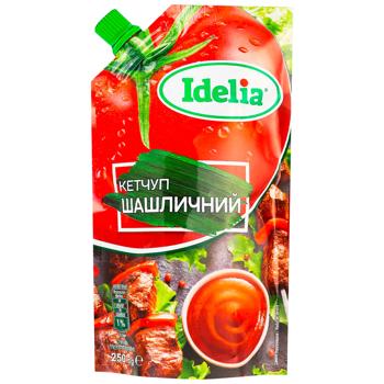 Кетчуп Idelia Шашлычный 250г - купить, цены на Чудо Маркет - фото 1