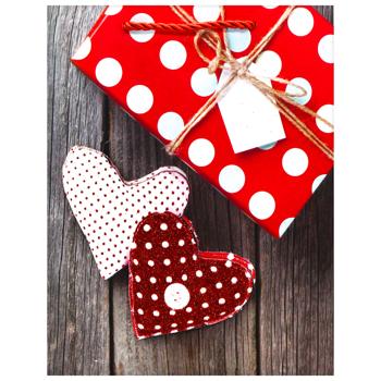 Пакет подарунковий Love 18х23х10см в асортименті - купити, ціни на Auchan - фото 3