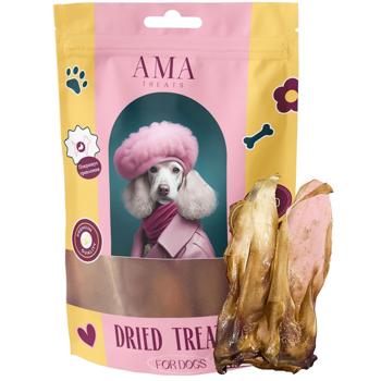 AMA Rabbit Ears Dried Treats for Dog 10pcs - buy, prices for METRO - photo 1