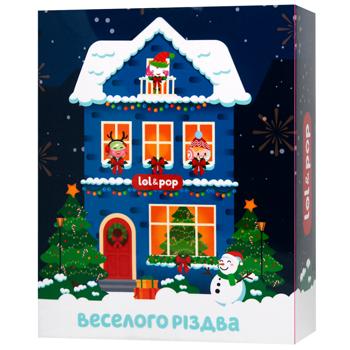 Набір LOL&POP Будиночок Блакитний 260 г - купить, цены на WINETIME - фото 1