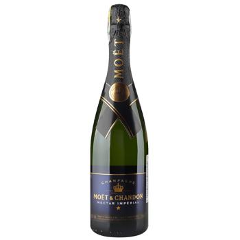 Шампанское Moёt&Chandon  Nectar Imperial белое сухое 12% 0,75л - купить, цены на КОСМОС - фото 1