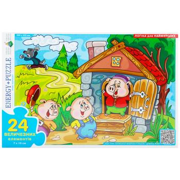 Игра пазл трое поросят 24ел - купить, цены на - фото 2