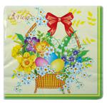 La Fleur Easter Spring Napkin 33x33cm 18pcs