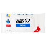 Салфетки влажные Snow Panda Blue Aqua Antibacterial 100шт