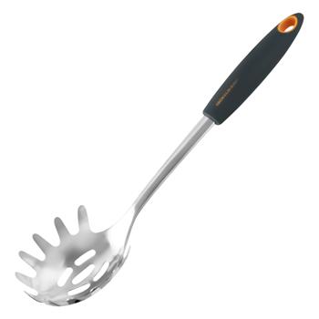 Fackelmann Soft Spaghetti Steel Rubber Spoon 31cm - buy, prices for Vostorg - photo 1