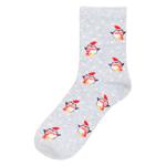 Siela Snowman Terry Women's Socks s.36-39 Grey