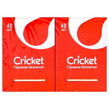 Cricket Safety Matches 10pcs - buy, prices for EKO Market - photo 1