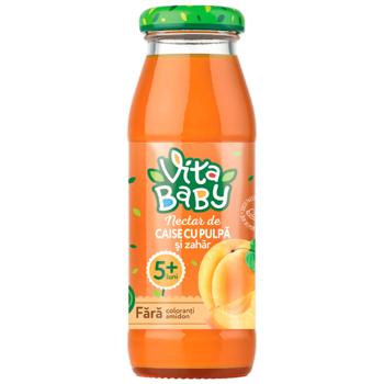 Vita Baby Apricot Nectar with Pulp and Sugar 175g