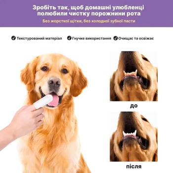 Xumo серветки для чищення зубів собак 50 шт - купити, ціни на MasterZoo - фото 4