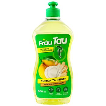 Frau Tau Lemon and Ginger Dishwashing Detergent 500ml - buy, prices for Torba - photo 1