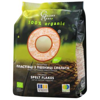 Galeks-Agro Organic Chopped Spelt Wheat Flakes 300g - buy, prices for WINETIME - photo 2