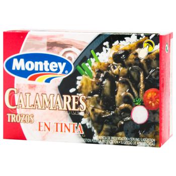 Montey Squid in Ink Sauce 160g - buy, prices for MegaMarket - photo 1