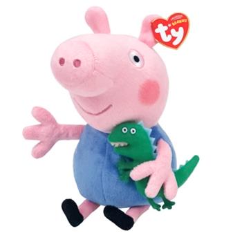 Игрушка мягкая TY Peppa Pig Джордж 15см - купить, цены на NOVUS - фото 1