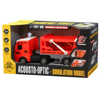 Вантажівка з світловим і звуковим ефектами Greenwich 25,5 см - купити, ціни на NOVUS - фото 4