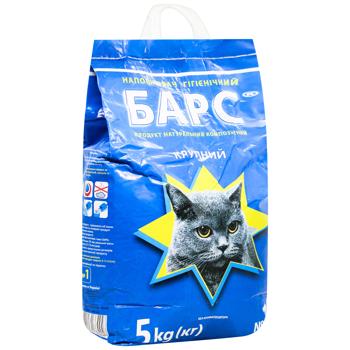 Наповнювач гігієнічний Барс №1 для котів бентонітовий крупний 5кг - купити, ціни на МегаМаркет - фото 2