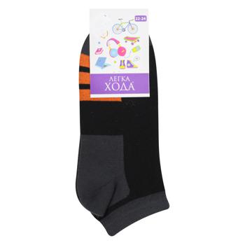 Lehka Khoda Children's Socks black size 22-24 9229 - buy, prices for ULTRAMARKET - photo 1