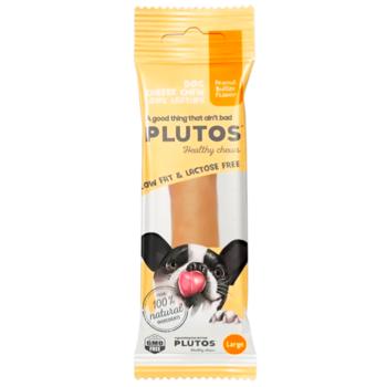 Ласощі для собак кісточка сирна Plutos, розмір L - арахісове масло - купити, ціни на MasterZoo - фото 1