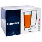 Glass Luminarc 6pcs 330ml